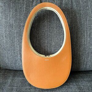 Coperni Swipe Bag Two Tone Camel and Black